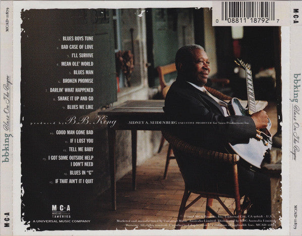 B.B. King : Blues On The Bayou (CD, Album)