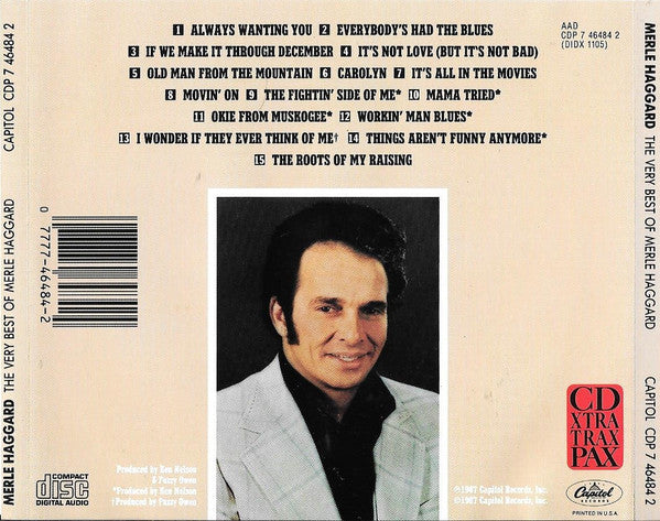 Merle Haggard : The Very Best Of Merle Haggard (CD, Comp)