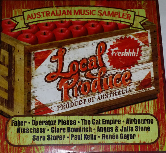 Various : Local Produce - Australian Music Sampler (CD, Comp, Promo)