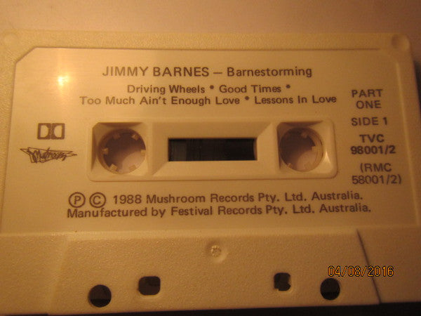 Jimmy Barnes : Barnestorming (2xCass, Album)