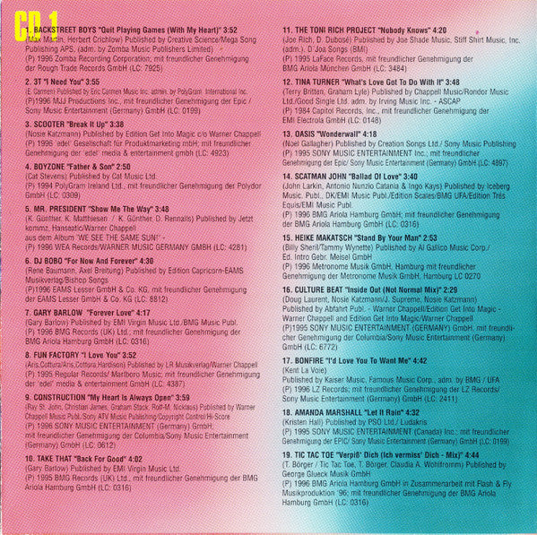 Various : Bravo Girl! My Love Story (2xCD, Comp)