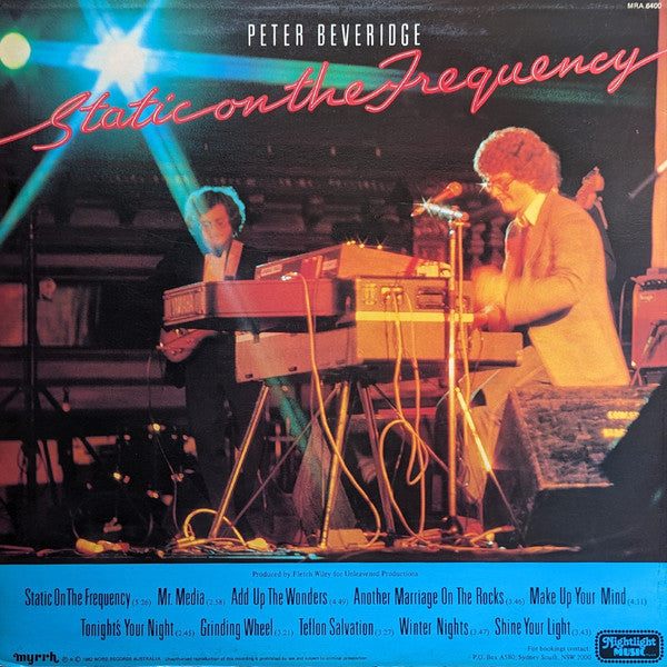 Peter Beveridge : Static On The Frequency (LP, Album)