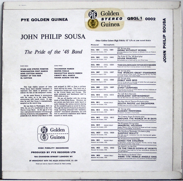 John Philip Sousa : John Philip Sousa (LP, Album)