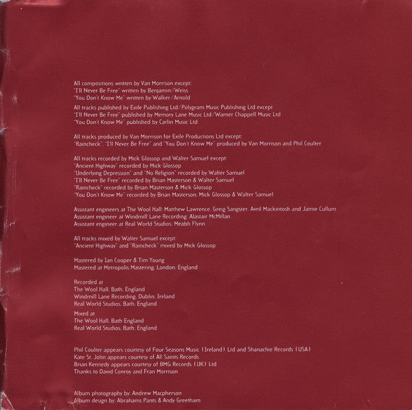 Van Morrison : Days Like This (CD, Album, Dis)