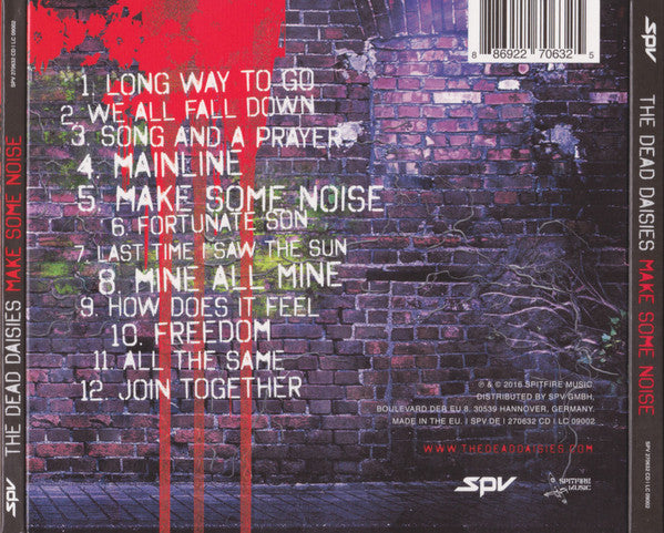 The Dead Daisies : Make Some Noise (CD, Album, Dig)