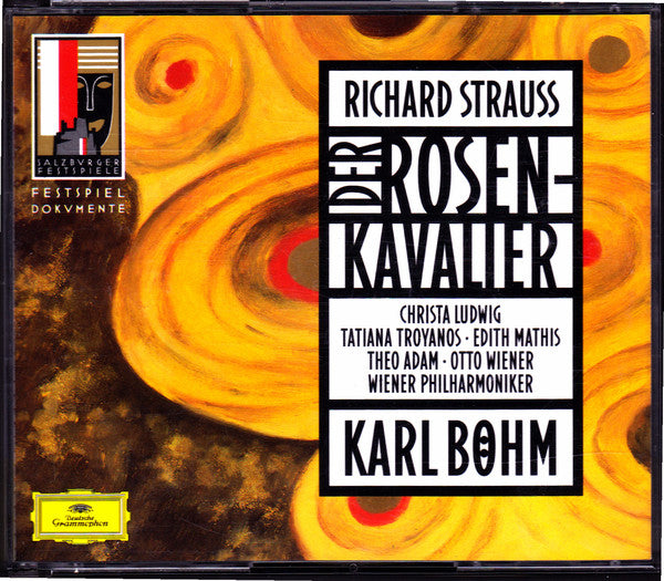 Richard Strauss - Christa Ludwig · Tatiana Troyanos · Edith Mathis · Theo Adam · Otto Wiener · Wiener Philharmoniker · Karl Böhm : Der Rosenkavalier  (3xCD, Album, RE, RM)