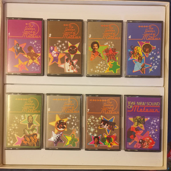 Various : The Golden Sound Of Motown (8xCass, Album, Comp, Club + Box, Album, Comp, Club)
