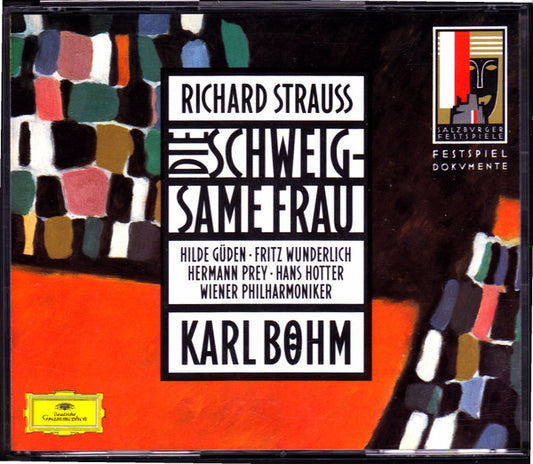 Richard Strauss - Hilde Güden ∙ Fritz Wunderlich ∙ Hermann Prey ∙ Hans Hotter ∙ Wiener Philharmoniker ∙ Karl Böhm : Die Schweigsame Frau (2xCD, Album, Mono, RE, RM)