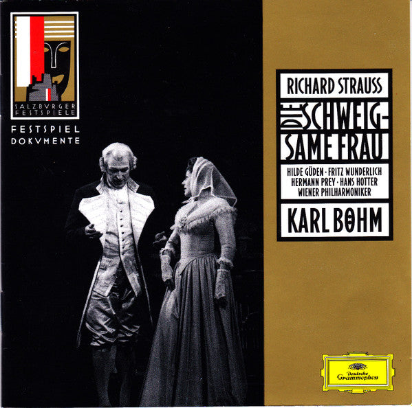 Richard Strauss - Hilde Güden ∙ Fritz Wunderlich ∙ Hermann Prey ∙ Hans Hotter ∙ Wiener Philharmoniker ∙ Karl Böhm : Die Schweigsame Frau (2xCD, Album, Mono, RE, RM)