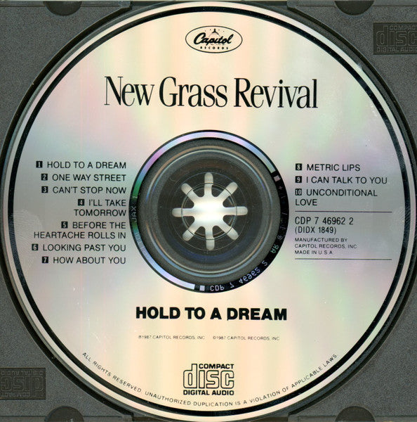 New Grass Revival : Hold To A Dream (CD, Album)