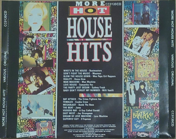 Various : More Hot House Hits 90 (CD, Comp)