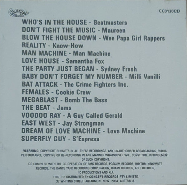 Various : More Hot House Hits 90 (CD, Comp)
