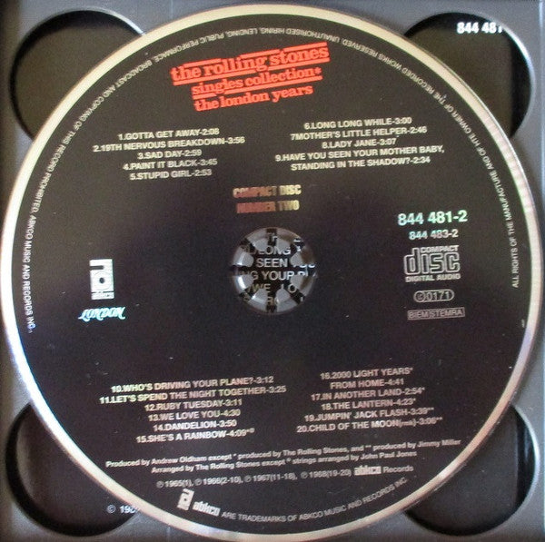 The Rolling Stones : Singles Collection - The London Years (3xCD, Comp, RE, RM)