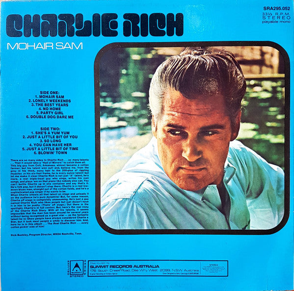 Charlie Rich : Mohair Sam (LP, Comp)