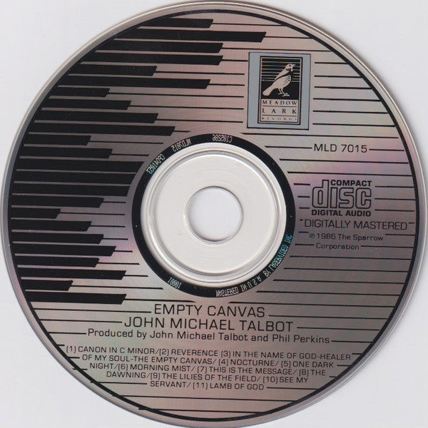 John Michael Talbot : Empty Canvas (CD, Album)