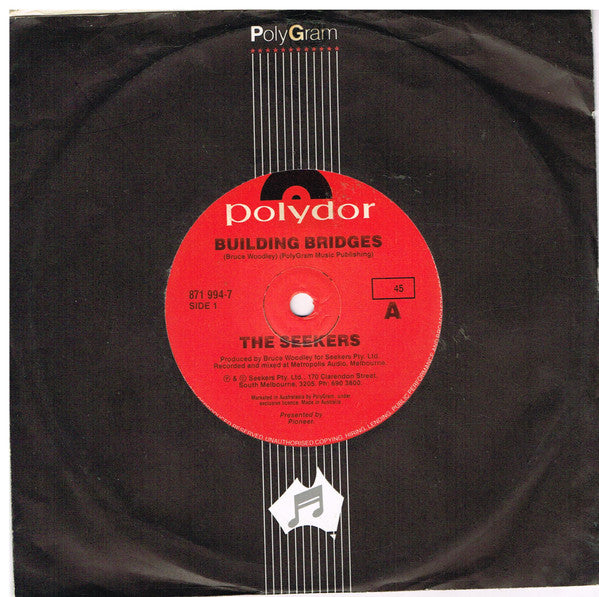 The Seekers : Building Bridges (7", Single)