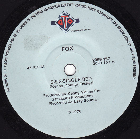 Fox (3) : S-s-s-single Bed (7", Single)