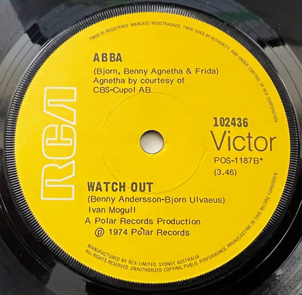 ABBA : Waterloo (7", Single)