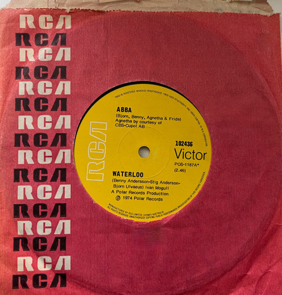 ABBA : Waterloo (7", Single)