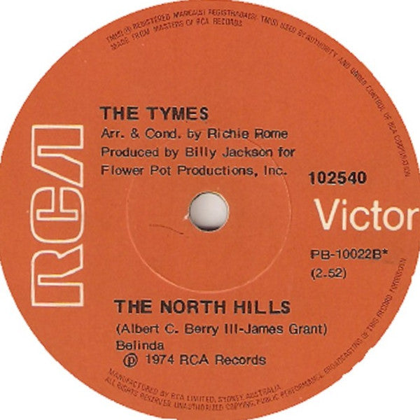 The Tymes : You Little Trustmaker (7", Single)