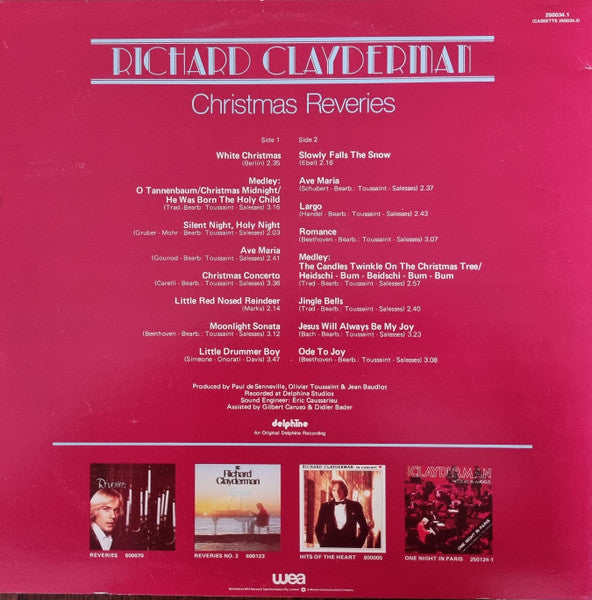Richard Clayderman : Christmas Reveries (LP, Album)