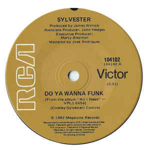Sylvester : Do Ya Wanna Funk (7", Single)