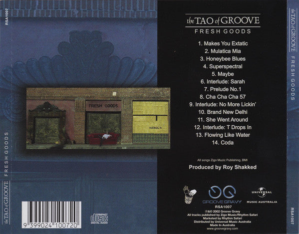 The Tao of Groove : Fresh Goods (CD, Album)