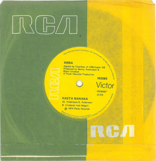ABBA : So Long (7", Single)