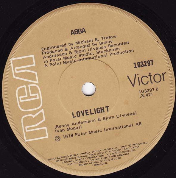 ABBA : Chiquitita (7", Single)