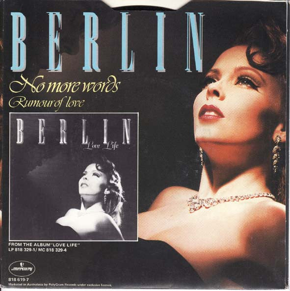 Berlin : No More Words (7")
