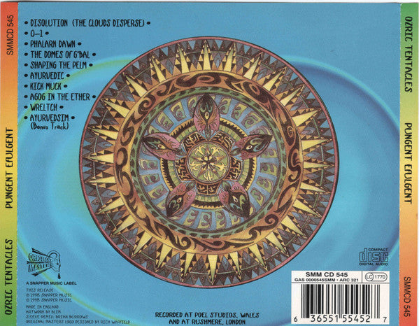 Ozric Tentacles : Pungent Effulgent (CD, Album, RE)