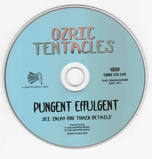 Ozric Tentacles : Pungent Effulgent (CD, Album, RE)