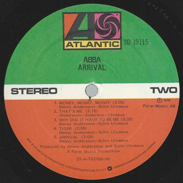 ABBA : Arrival (LP, Album, RE, PR)