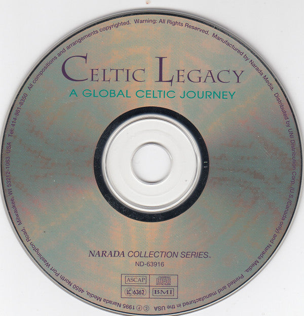 Various : Celtic Legacy A Global Celtic Journey (CD, Comp)