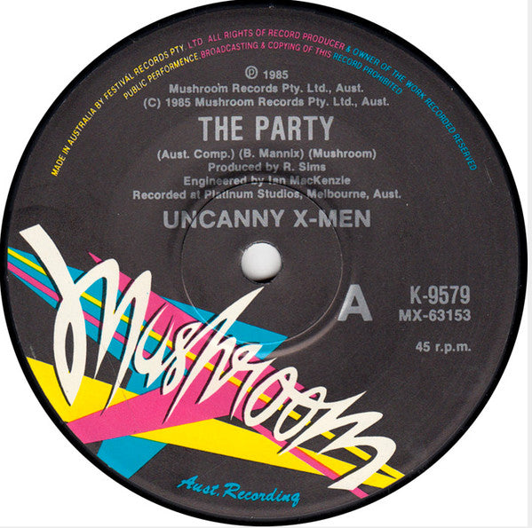 Uncanny X-Men : The Party (7")