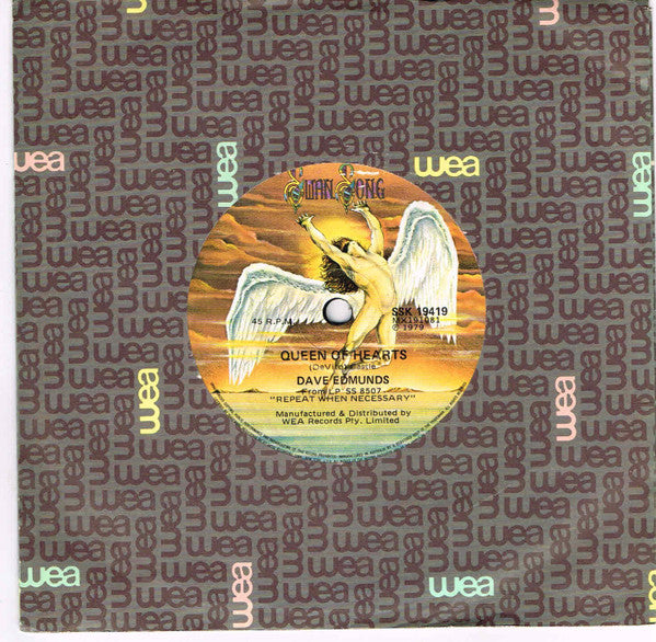 Dave Edmunds : Queen Of Hearts (7", Single)