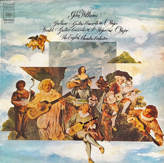 John Williams (7) / The English Chamber Orchestra* : Vivaldi: Guitar Concertos In D Major And A Major - Giuliani: Guitar Concerto In A Major (LP, Album)