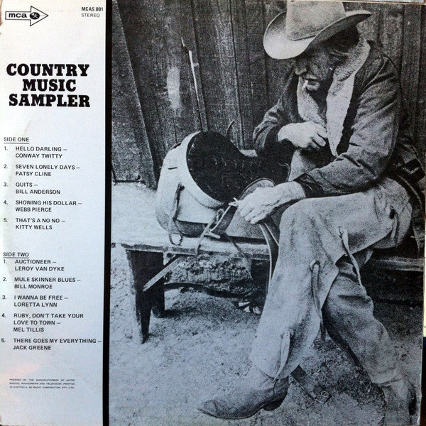 Various : Country Music Sampler (LP, Comp)