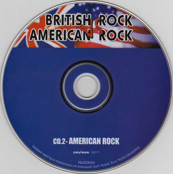 Various : British Rock Vs American Rock (2xCD, Comp)