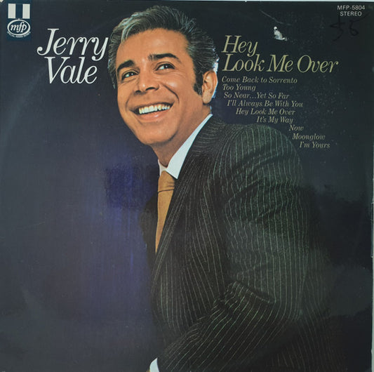 Jerry Vale : Hey Look Me Over (LP, Album)