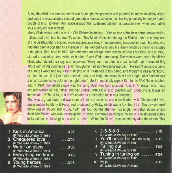 Kim Wilde : The Best Of (CD, Comp, Gre)