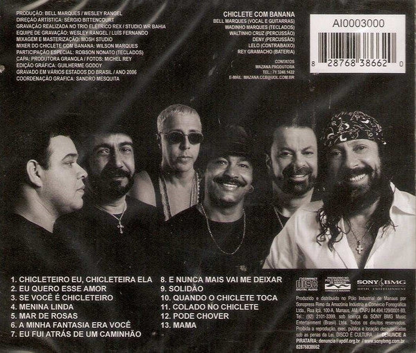 Chiclete Com Banana : Tabuleiro Musical (CD, Album, RP, AI)