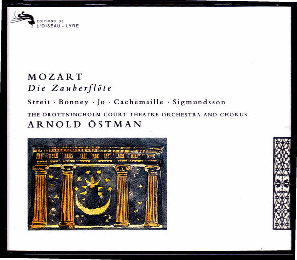 Mozart* - Bonney* · Jo* · Streit* · Cachemaille* · The Drottningholm Court Theatre Orchestra and Chorus* · Arnold Östman : Die Zauberflöte (2xCD + Box)