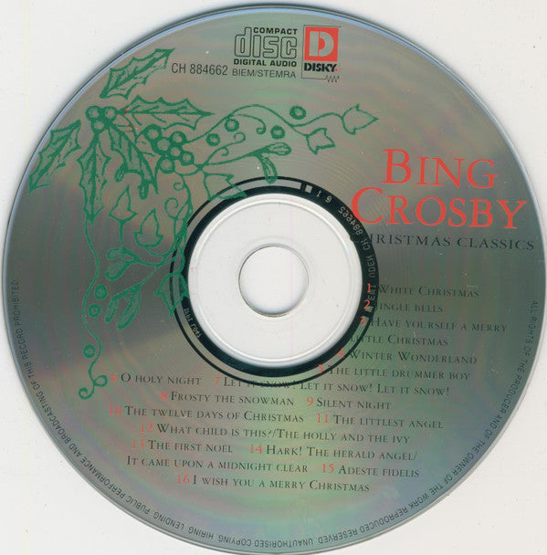 Bing Crosby : Christmas Classics (CD, Comp)