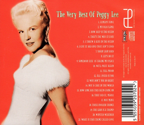 Peggy Lee : The Very Best Of Peggy Lee (CD, Comp)