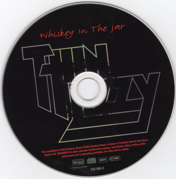 Thin Lizzy : Whiskey In The Jar (CD, Comp, RE)