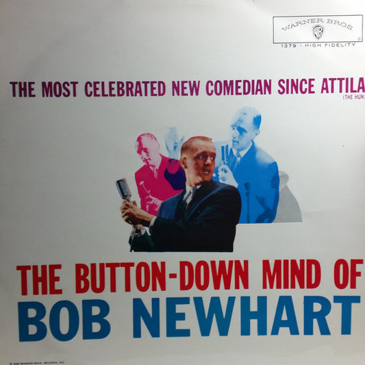 Bob Newhart : The Button-Down Mind Of Bob Newhart (LP, Album, VIT)