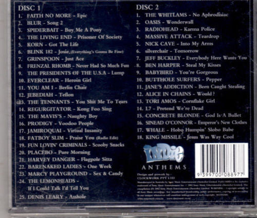 Various : Indie Anthems (2xCD, Comp)