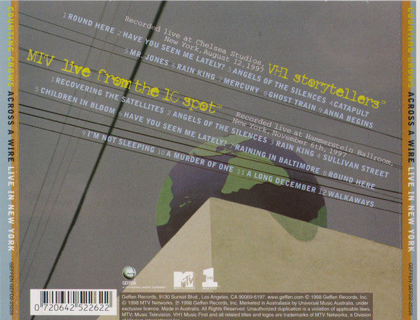Counting Crows : Across A Wire (Live In New York) (2xCD, Album)