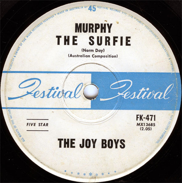 The Joy Boys : Murphy The Surfie (7", Single)